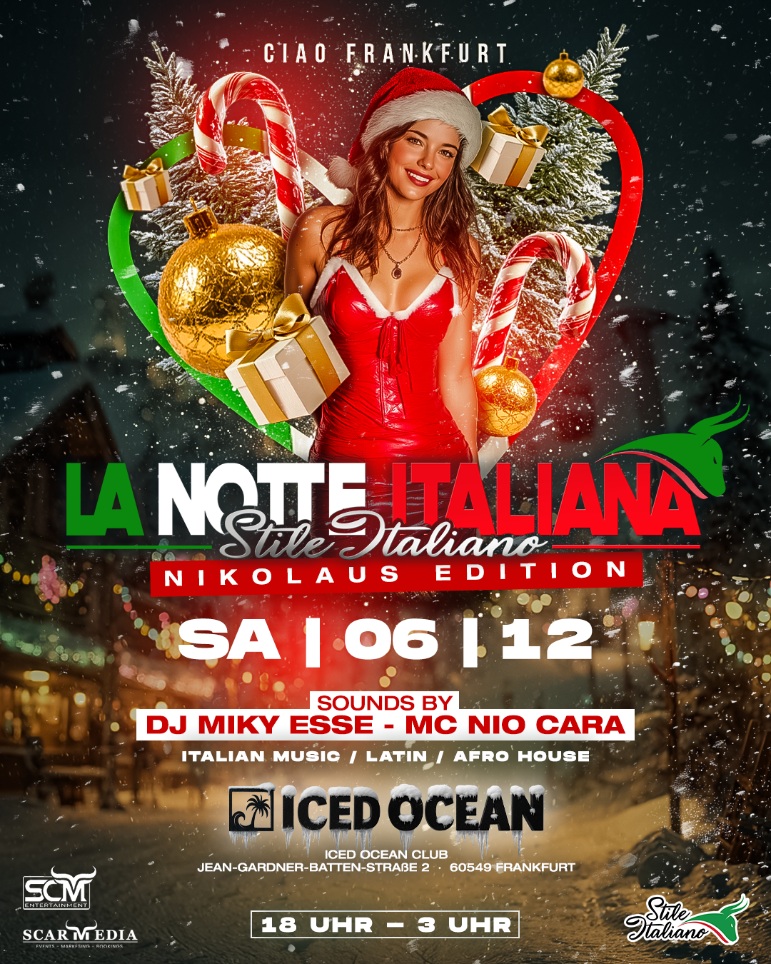 LA NOTTE ITALIANA • NIKOLAUS EDITION • 06.12 FRANKFURT