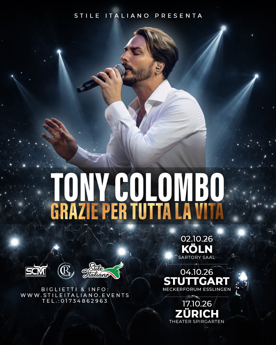 Tony Colombo Tour Germania