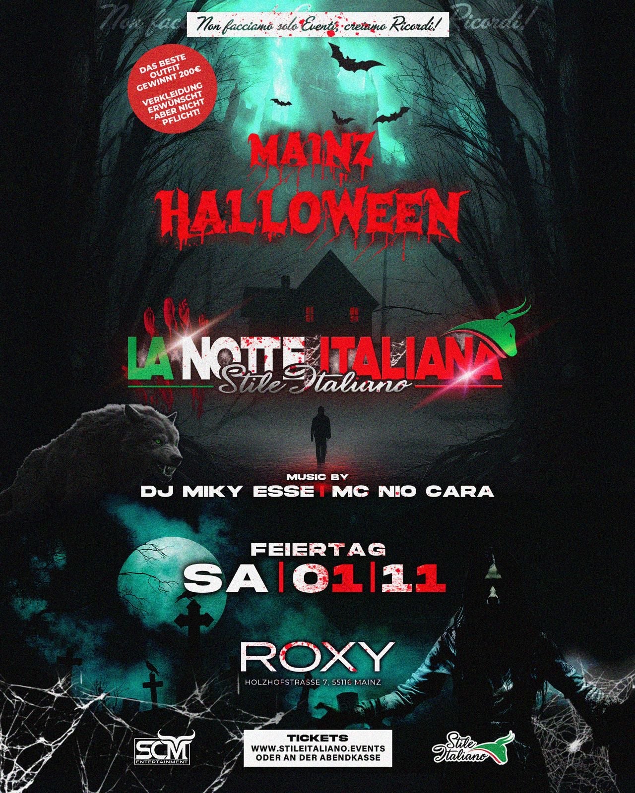 La Notte Italiana • Halloween 01.11 Mainz