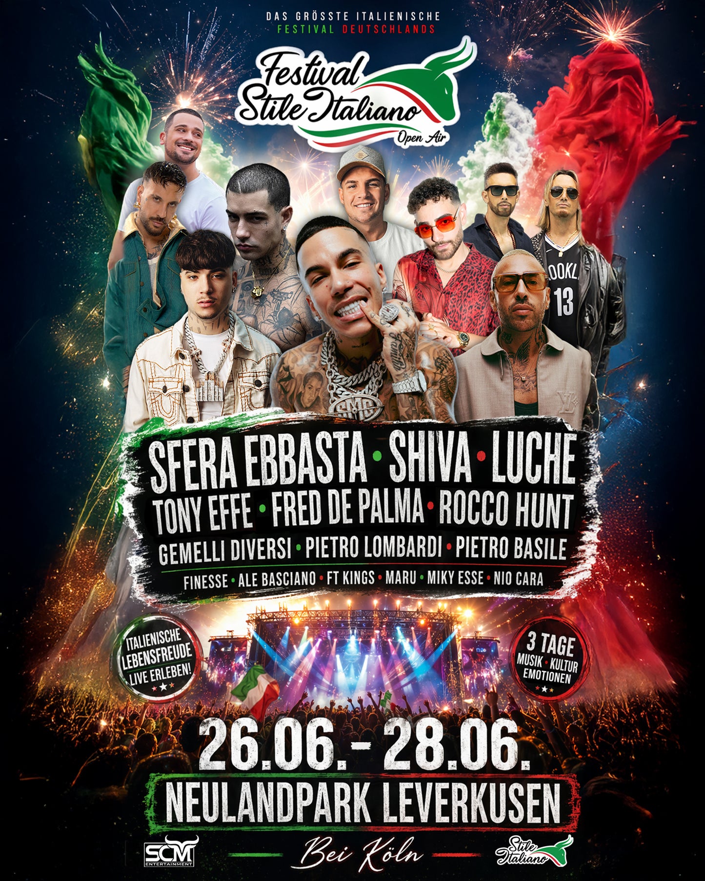 Festival Stile Italiano • 26.06. - 28.06. Leverkusen (Bei Köln)