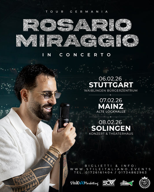 Rosario Miraggio - Tour Germania